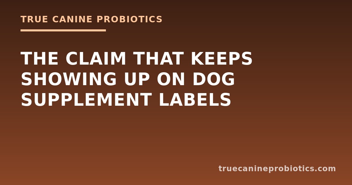 Veterinary fact-check diagram comparing daily versus intermittent probiotic dosing schedules for dogs